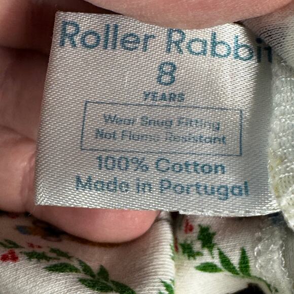 Roller Rabbit Youth Girls sz 8 Nutcracker Pajama Sleep Top ONLY 100% Cotton - Picture 4 of 8